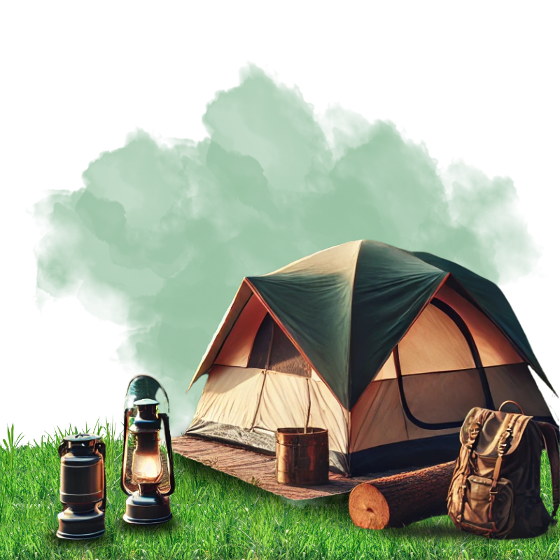 barraca de acampamento
